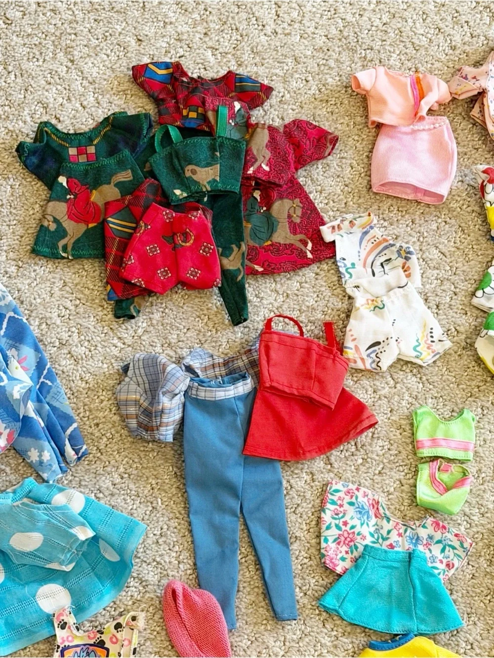 Vintage Barbie Doll Clothing Lot Clone Mommy Made 60’s/70’s/80s Handmade Outfits